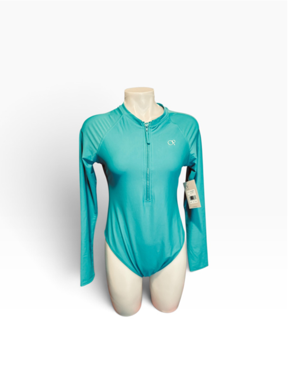Women's Ocean Pacific One Piece Swimsuit XL Blue